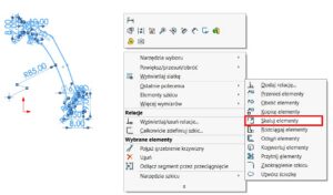 Nierównomierna skala szkicu