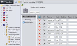 ustawienia toolbox