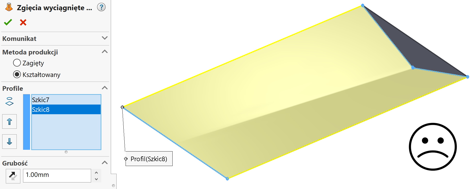 Solved Why Solidworks does not read the Base flange ?? can | Chegg.com
