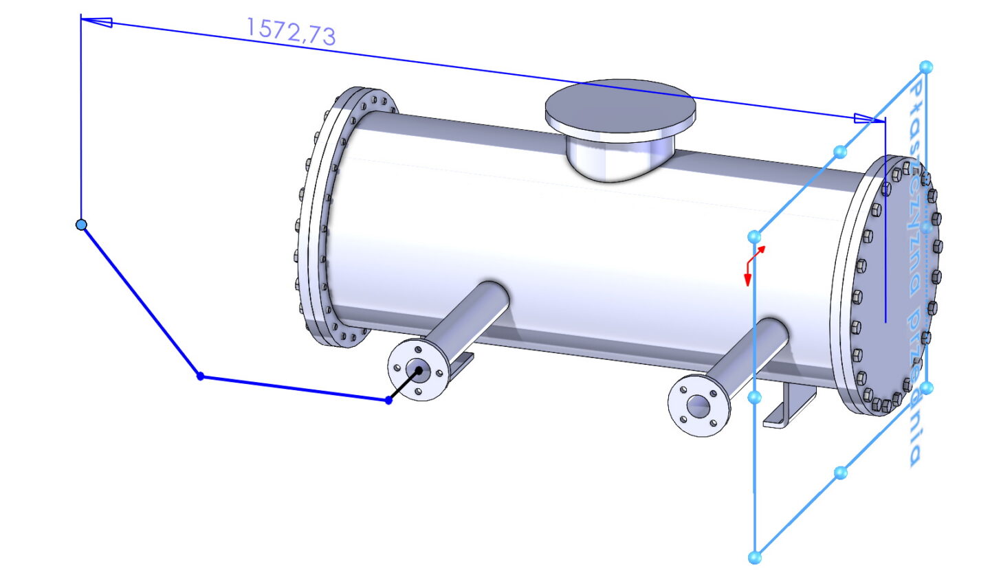 wymiarowanie szkicu 3d
