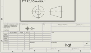 oznaczenie rzutowania