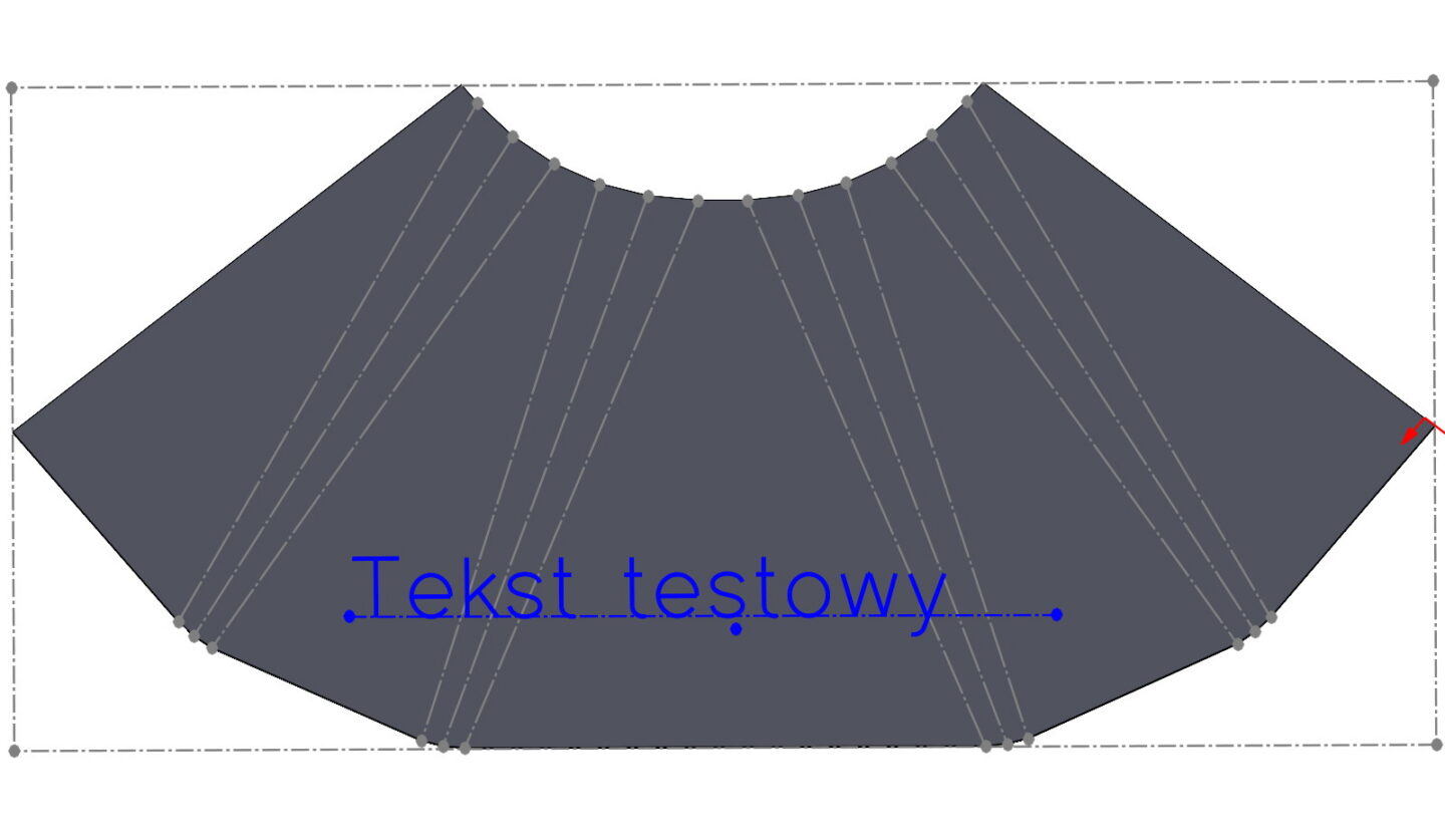 Czcionka pojedynczego konturu do użycia w CNC