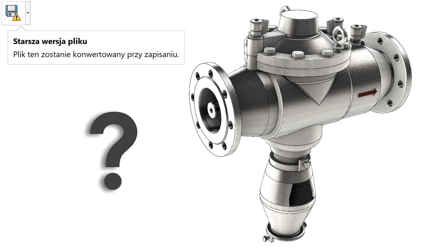 Z której wersji pochodzi starszy plik SOLIDWORKS?