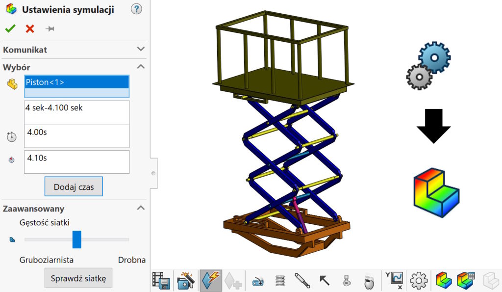 motion i simulation