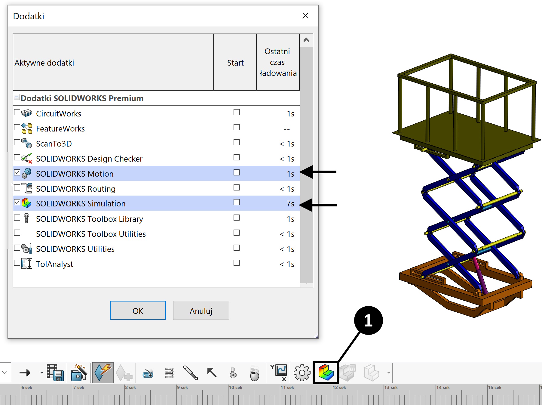 motion i simulation