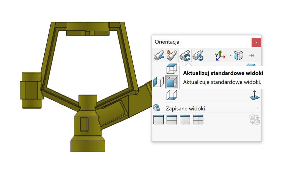 ustaw bieżący widok jako