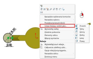 ustaw bieżący widok jako