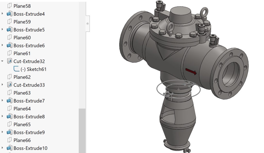 Create a sketch from selected elements