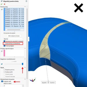 wypełnienie powierzchni
