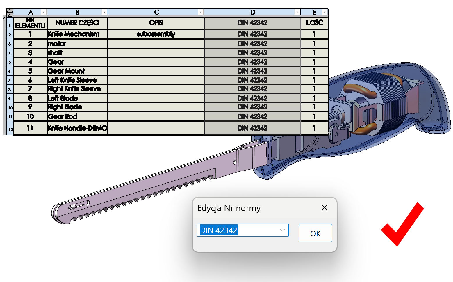 Edytuj wiele wartości właściwości