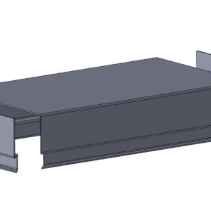 Model skomplikowanej blachy wykonany poprzez podział Model skomplikowanej blachy wykonany poprzez podział