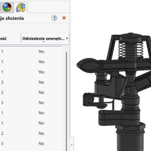 W jaki sposób namierzyć komponenty złożenia z odniesieniami zewnętrznymi?