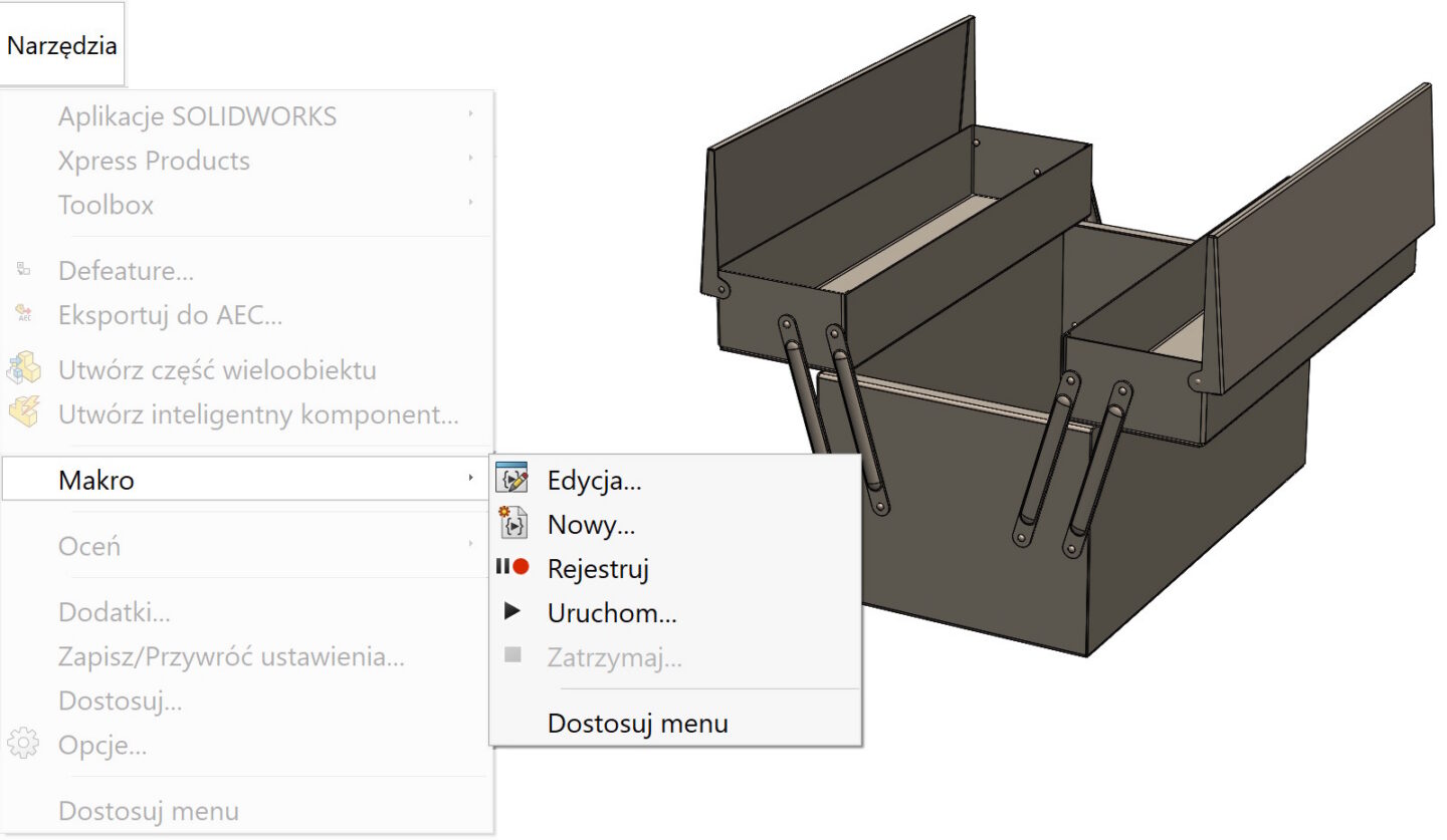 Uruchamianie własnego makra przyciskiem