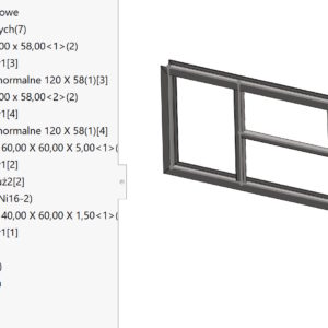 Zapisywanie złożenia z konstrukcji spawanej – dlaczego tak to zrobiono?