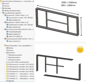 zapis konstrukcji spawanej