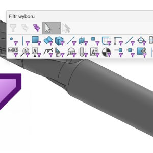 Skrót F6 w SOLIDWORKS — przełączanie filtrów wyboru
