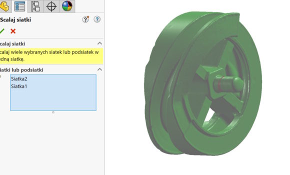 Scalaj siatki możliwe do realizacji dwoma metodami