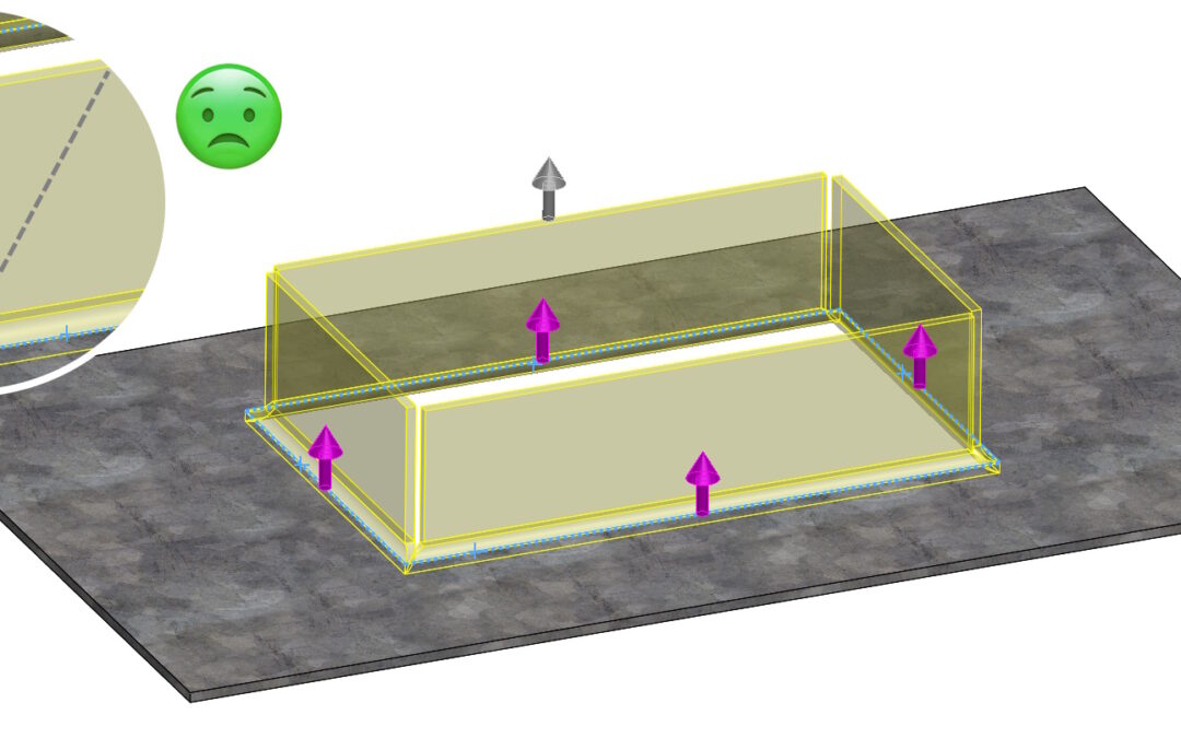 Jak naprawić błąd kolizji przy odgięciach wewnętrznych?