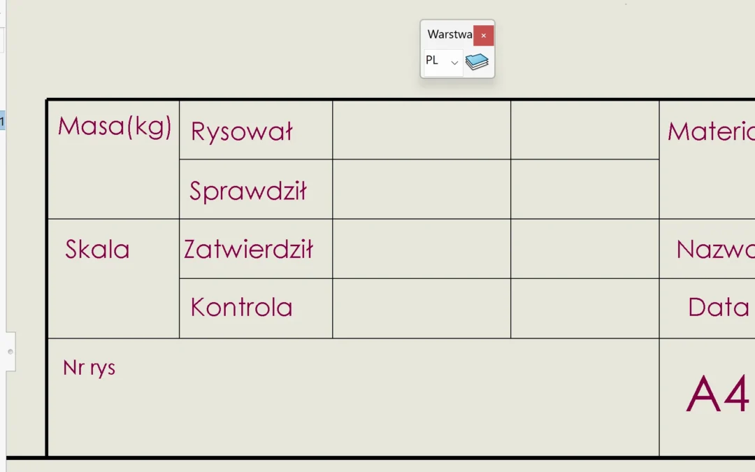 Szybki sposób na przełączanie języka w tabeli