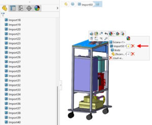 wyglądy w importach