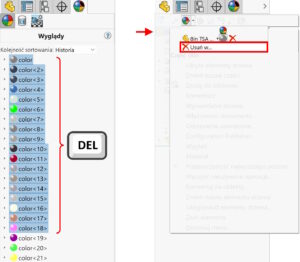 wyglądy w importach