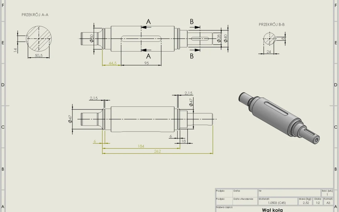 W jaki sposób szybko namierzyć nieaktualne wymiary na rysunku SOLIDWORKS?