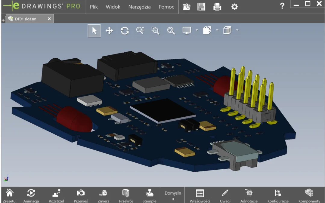eDrawings jako przeglądarka 3D — w tym jest najlepsza