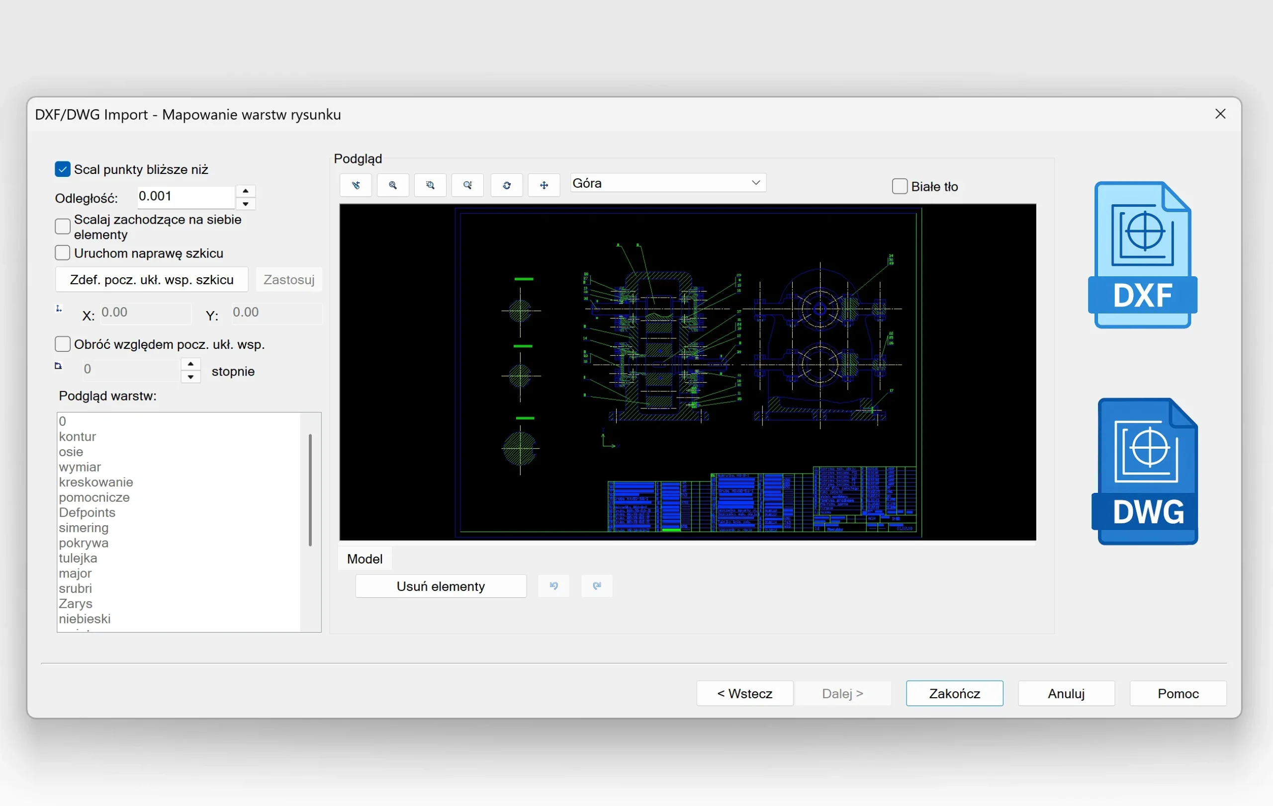 dwg/dxf