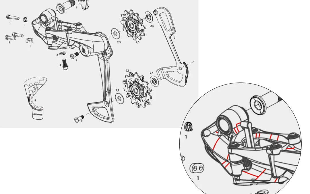 Kiedy rysunek patentowy zaczyna być nieczytelny — i jak temu zaradzić w SOLIDWORKS?