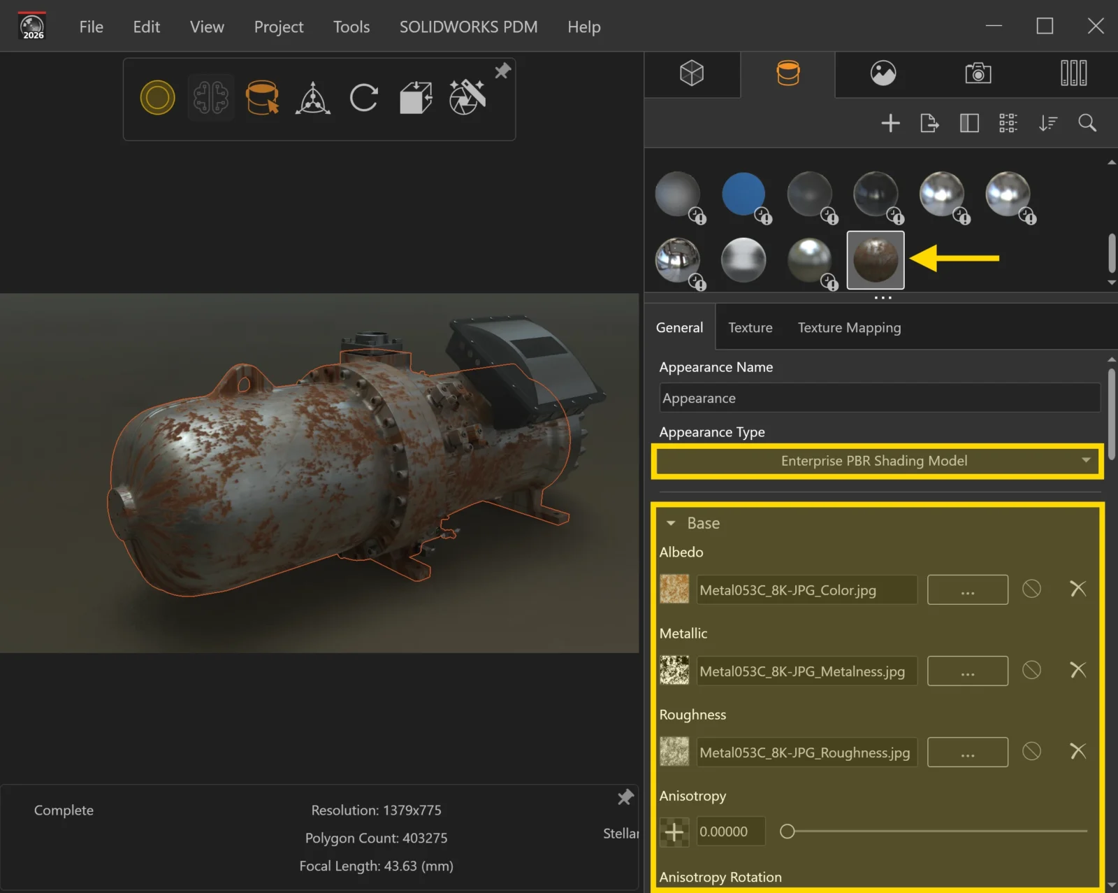 materiał PBR